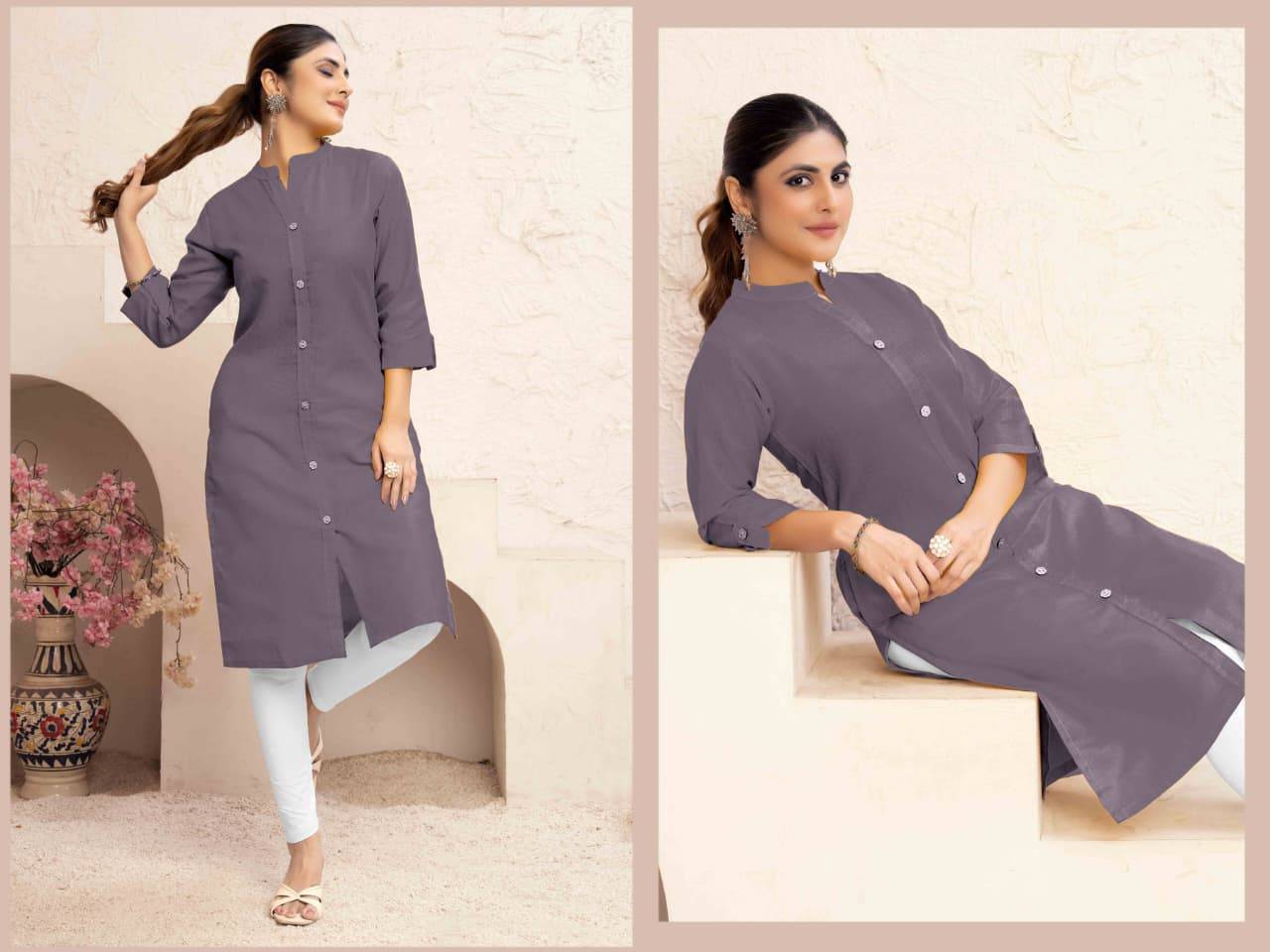 Neer vol-2 BY Moksh International  05 to 09 series Stylish Fancy kurtis At Wholesale Price